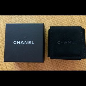 Chanel earrings with box